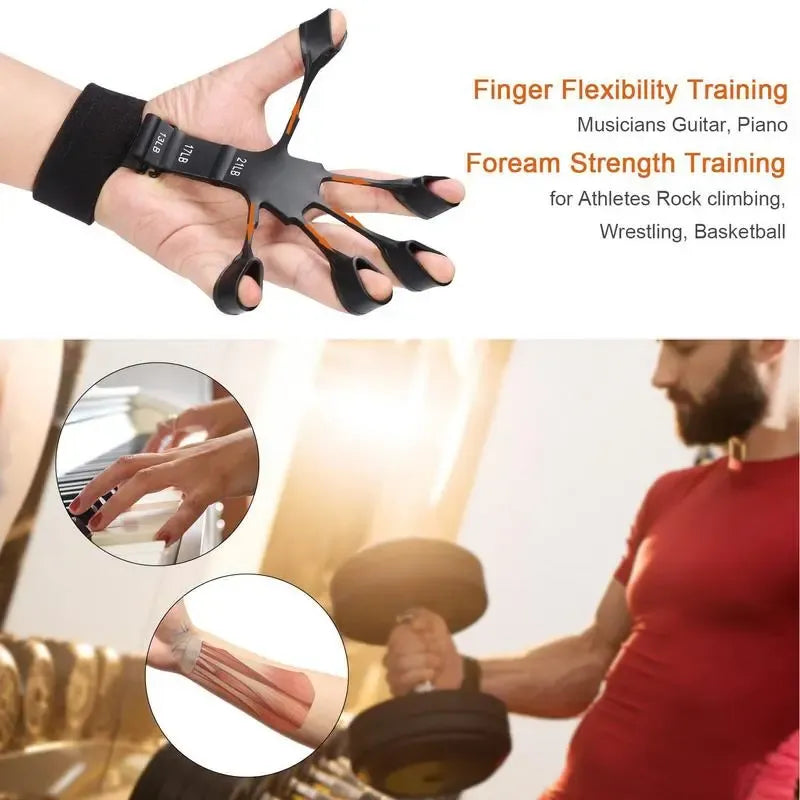Finger- och Handtränare – GripMaster