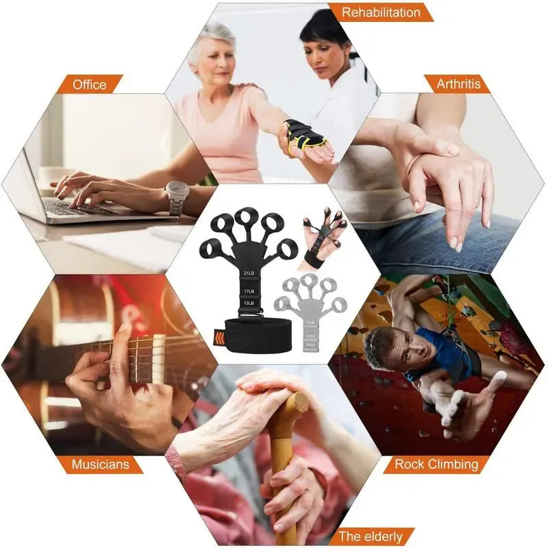 Finger- och Handtränare – GripMaster