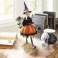 Hexe | Handgefertigte Harzfigur als Halloween-Dekoration