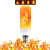 Flame Effect Lamp - 9W Simulerad Flamma Lampa