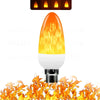 Flame Effect Lamp - 9W Simulerad Flamma Lampa