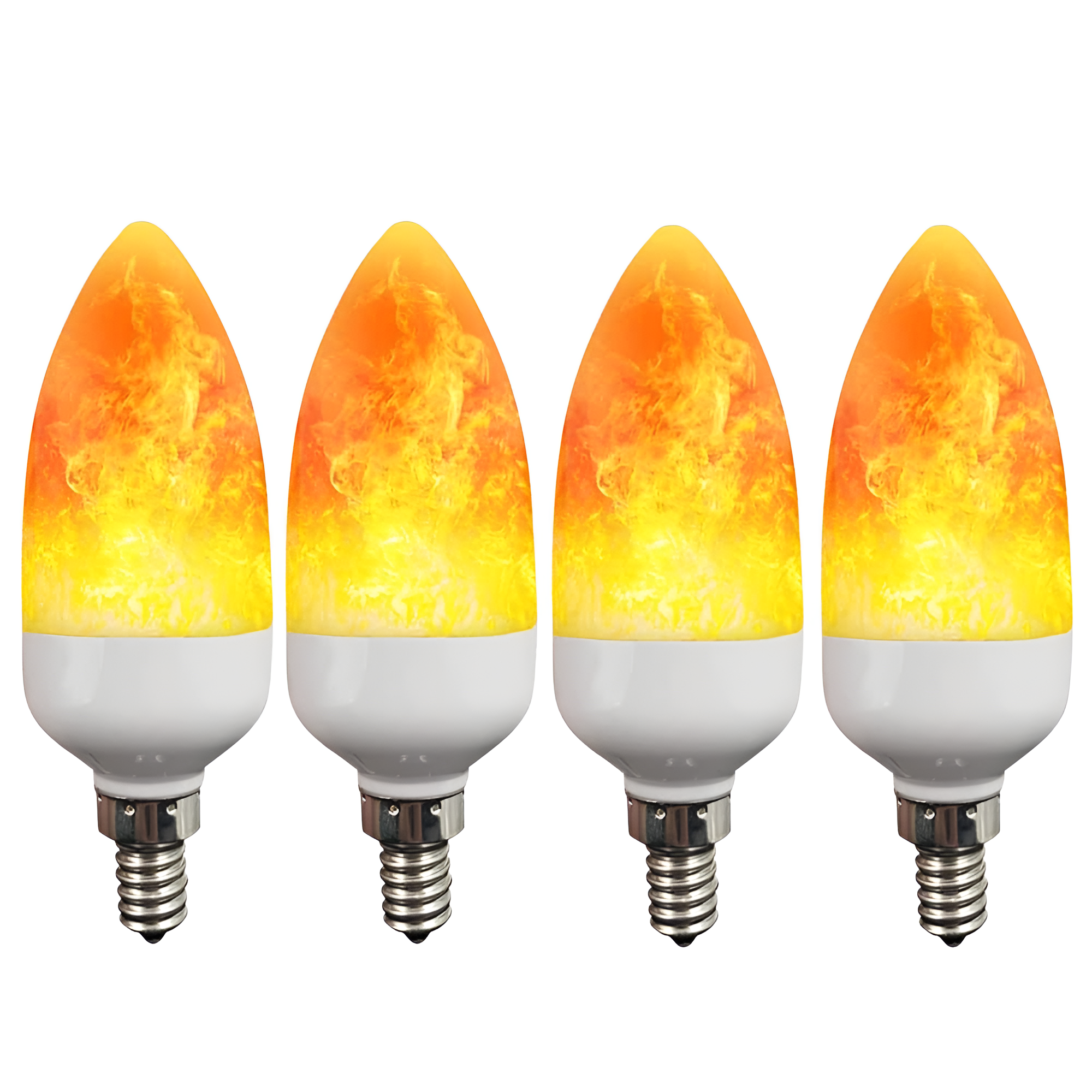 Flame Effect Lamp - 9W Simulerad Flamma Lampa
