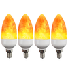 Flame Effect Lamp - 9W Simulerad Flamma Lampa