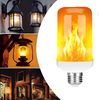 Flame Effect Lamp - 9W Simulerad Flamma Lampa
