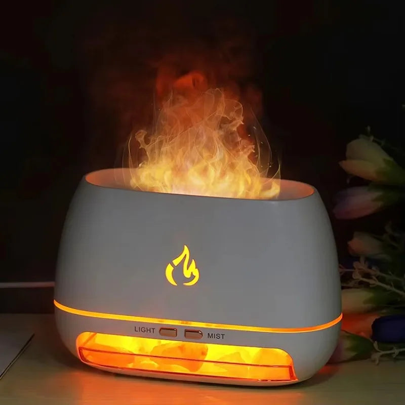 Himalayan Salt Aroma Diffuser med Stämningsljus – SaltSerenity