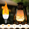 Flame Effect Lamp - 9W Simulerad Flamma Lampa