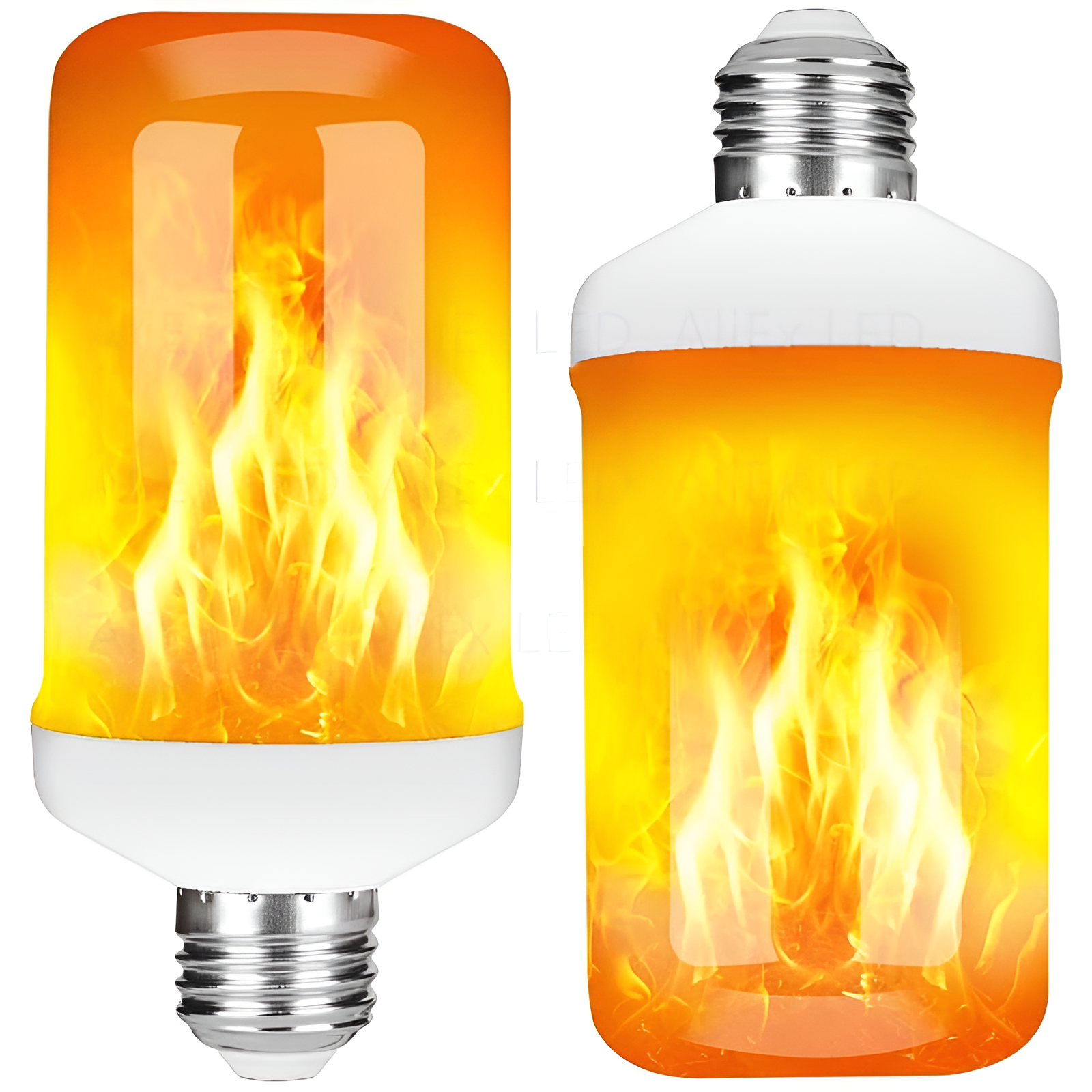 Flame Effect Lamp - 9W Simulerad Flamma Lampa