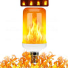 Flame Effect Lamp - 9W Simulerad Flamma Lampa