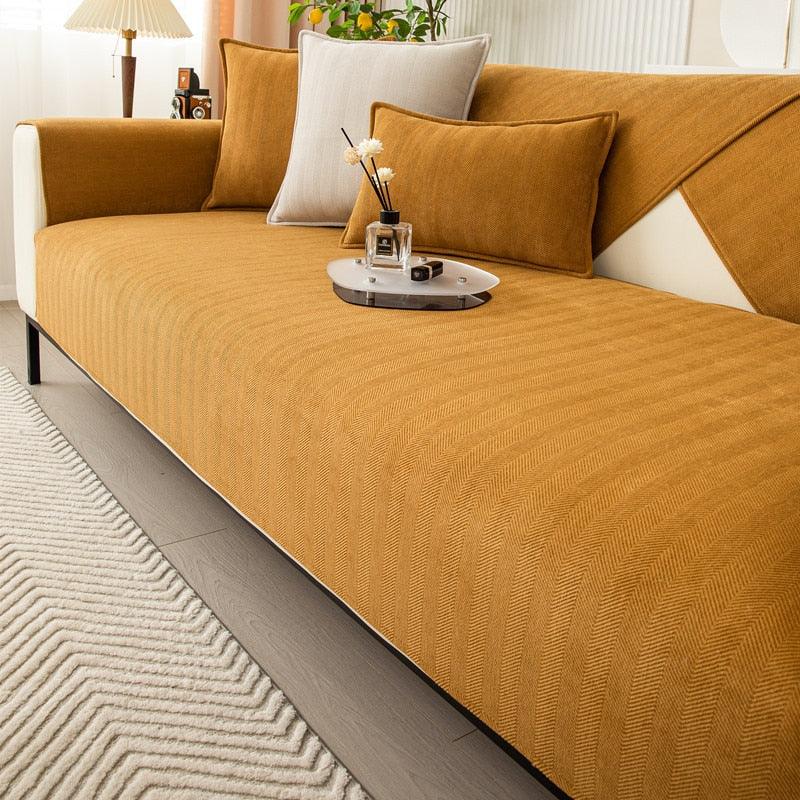 Stor Bekväm Halkfri Täckning för Din Soffa – SnugMat