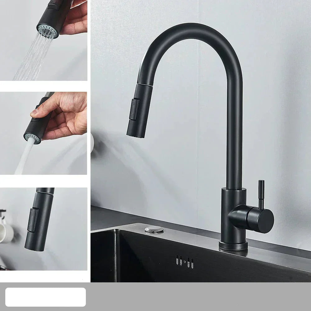 Flexibel Kökshandfat med Nickelfinish
