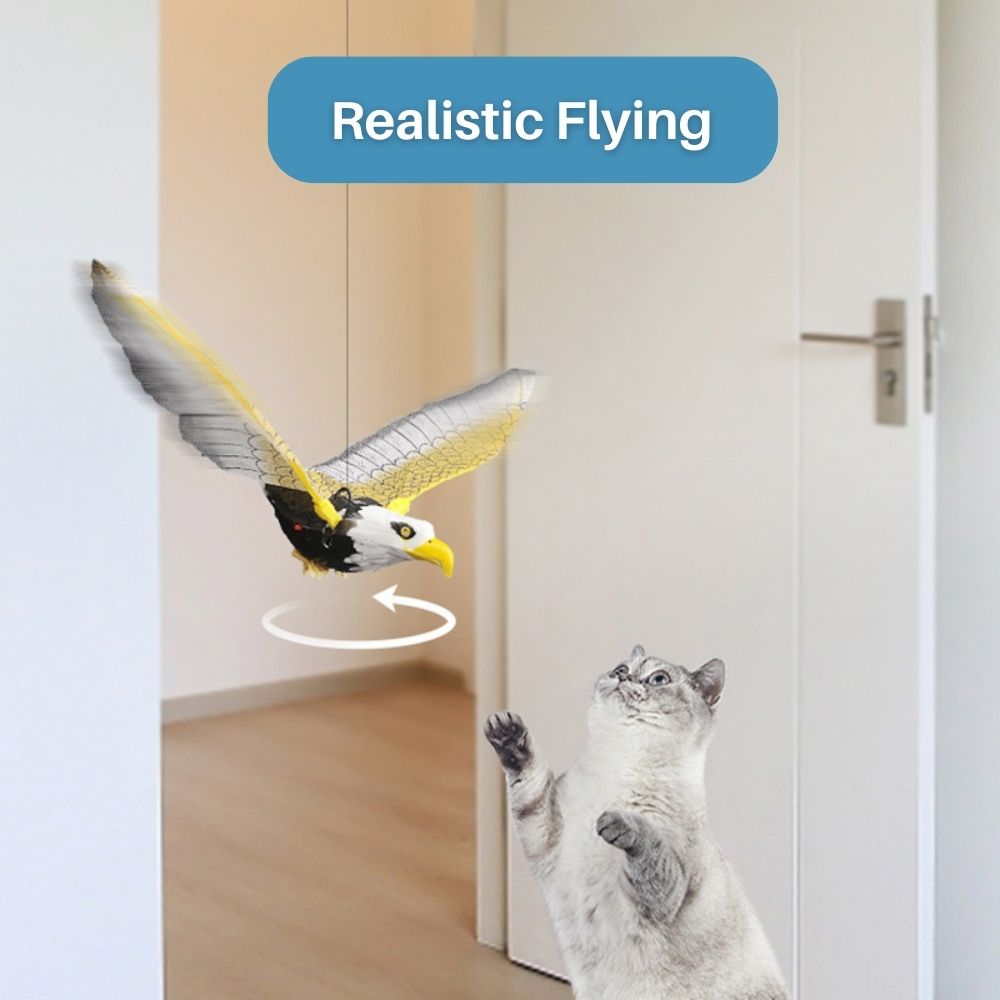 Interaktiv kattleksak för nöje och motion – FeatherFlight™