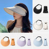 Trendig Uppvikbar Solhatt med Extra Skydd – FoldSun Pro