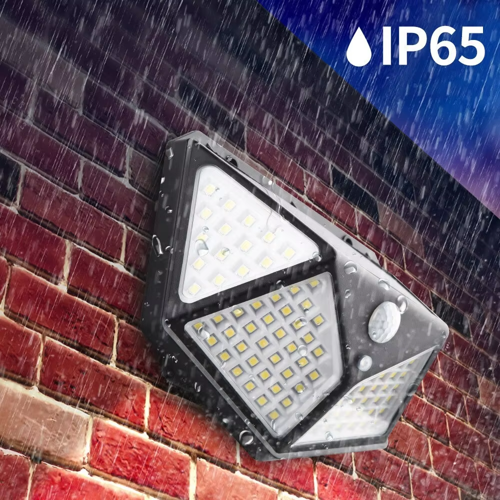 Multifunktionell Solarlampa - Vattentät LED Trädgårdsbelysning med Rörelsesensor
