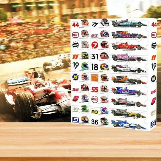 SpeedLuxe Formel 1 Adventskalender | Exklusiva F1 Samlarobjekt och Överraskningar för Racingfans