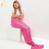 Varm Stickad Sjöjungfru Filt – MermaidDreams