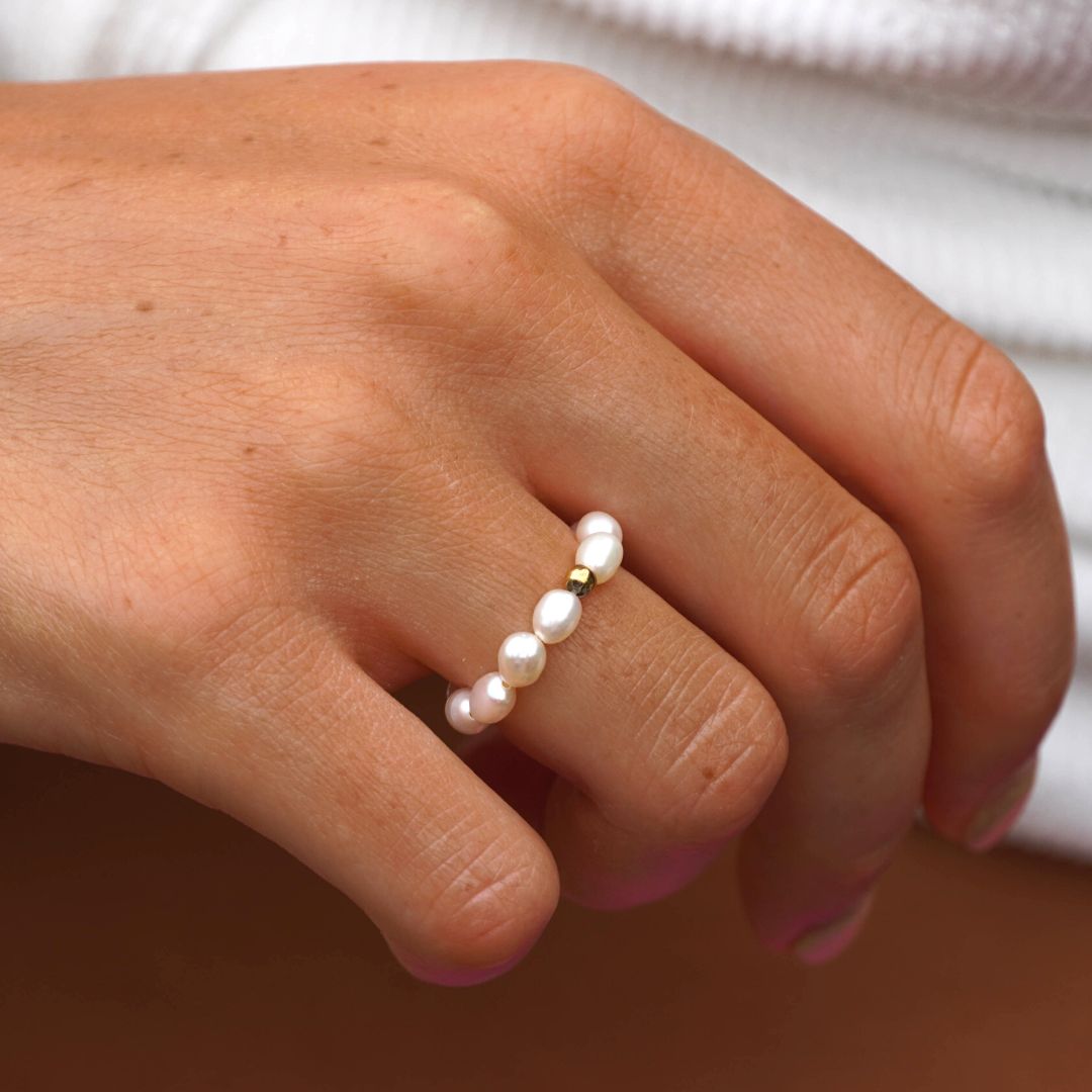 Ocean Pearl Ring för kvinnor – Pärla