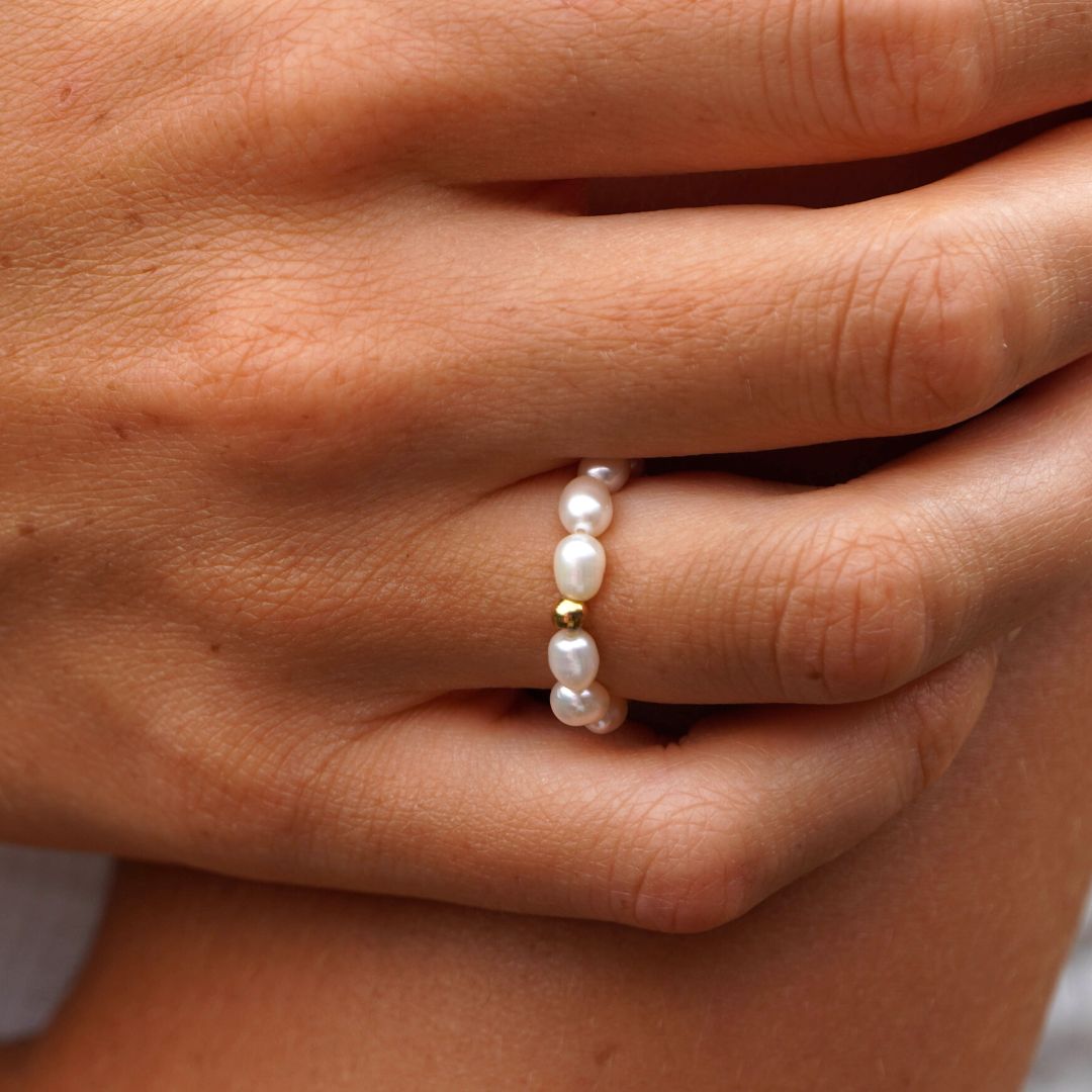 Ocean Pearl Ring för kvinnor – Pärla
