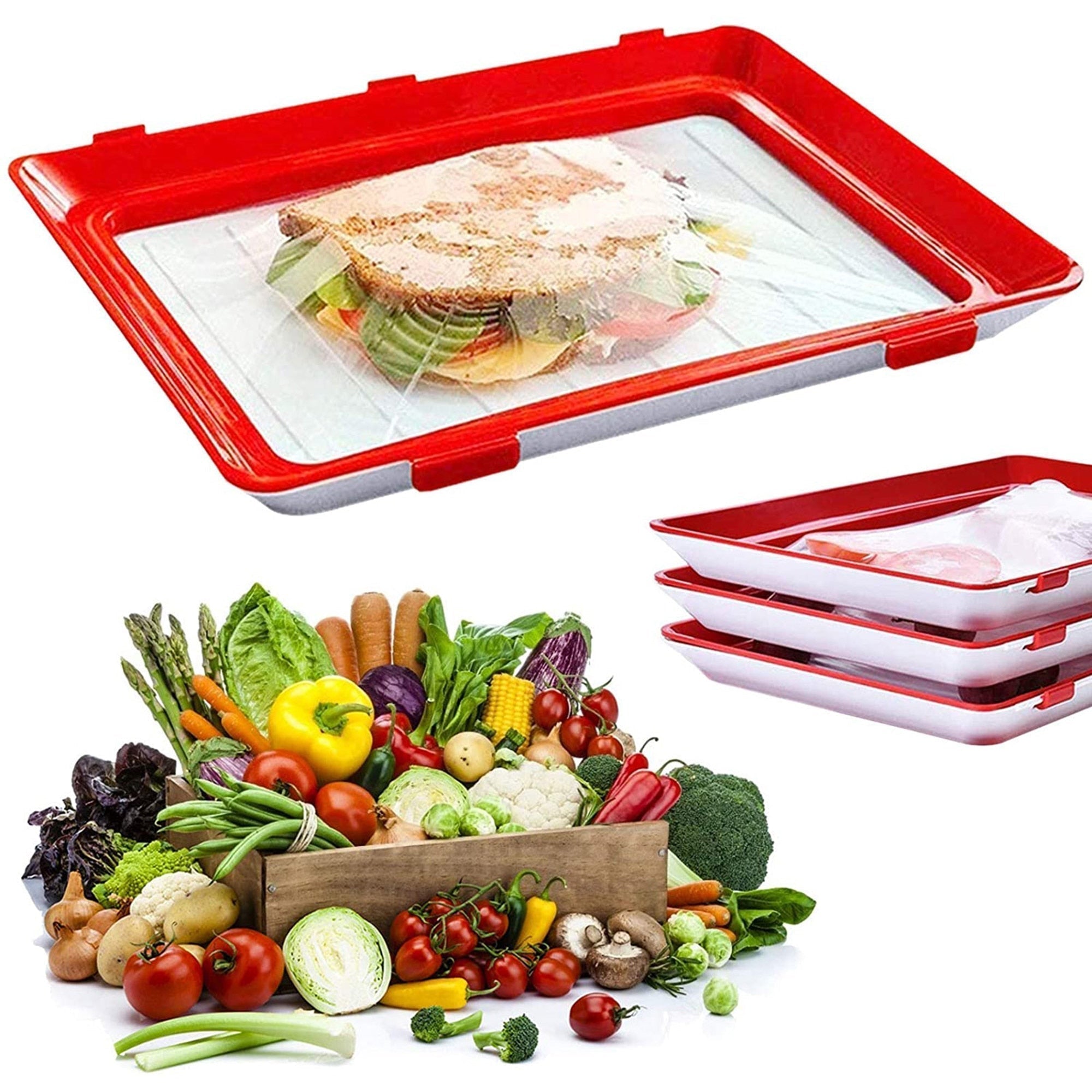 FreshSeal Tray – Förvaringsbricka för mat