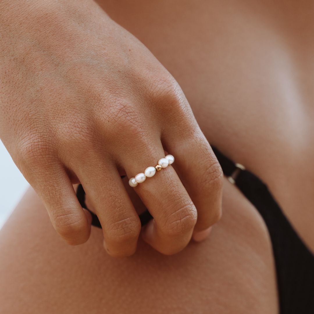 Ocean Pearl Ring för kvinnor – Pärla