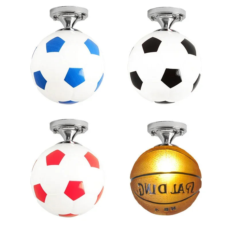Lekfull Fotboll Taklampa – GoalBright