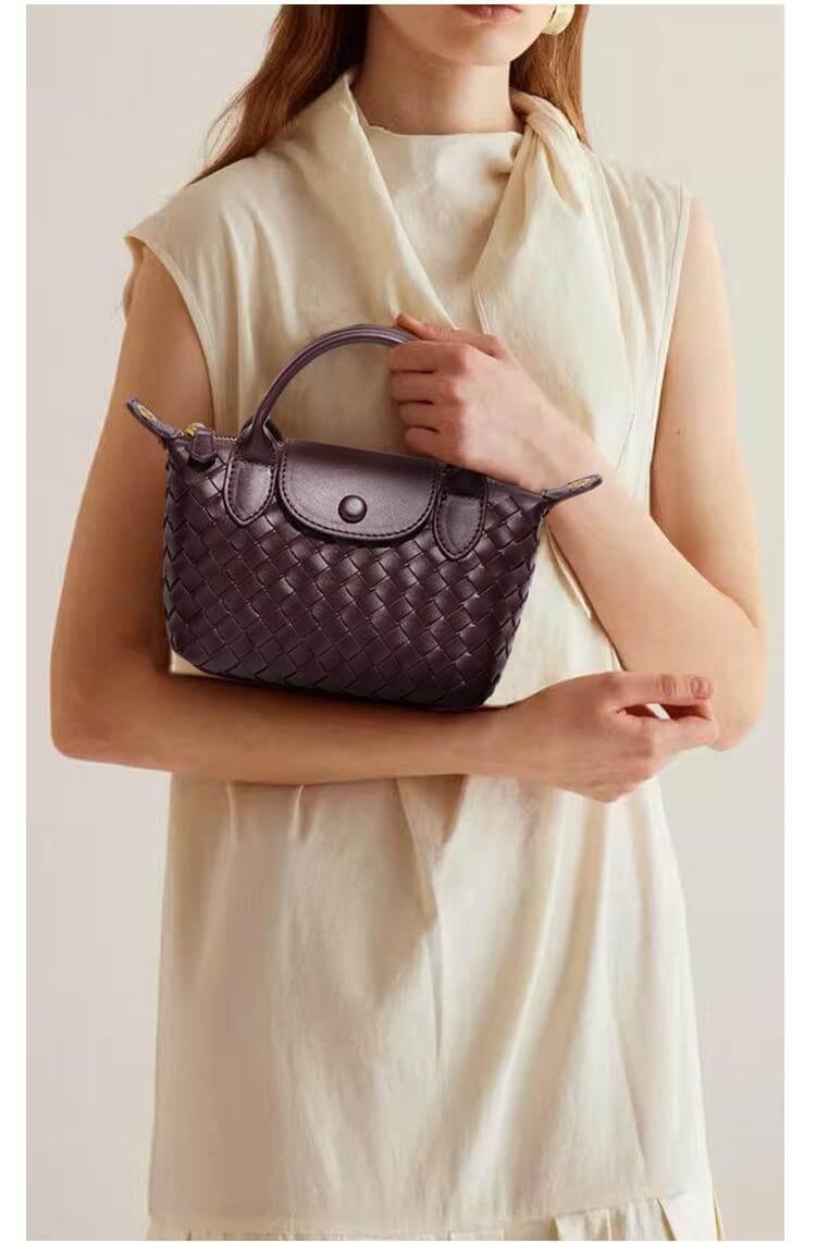 Flätad Mini Väska – Elena