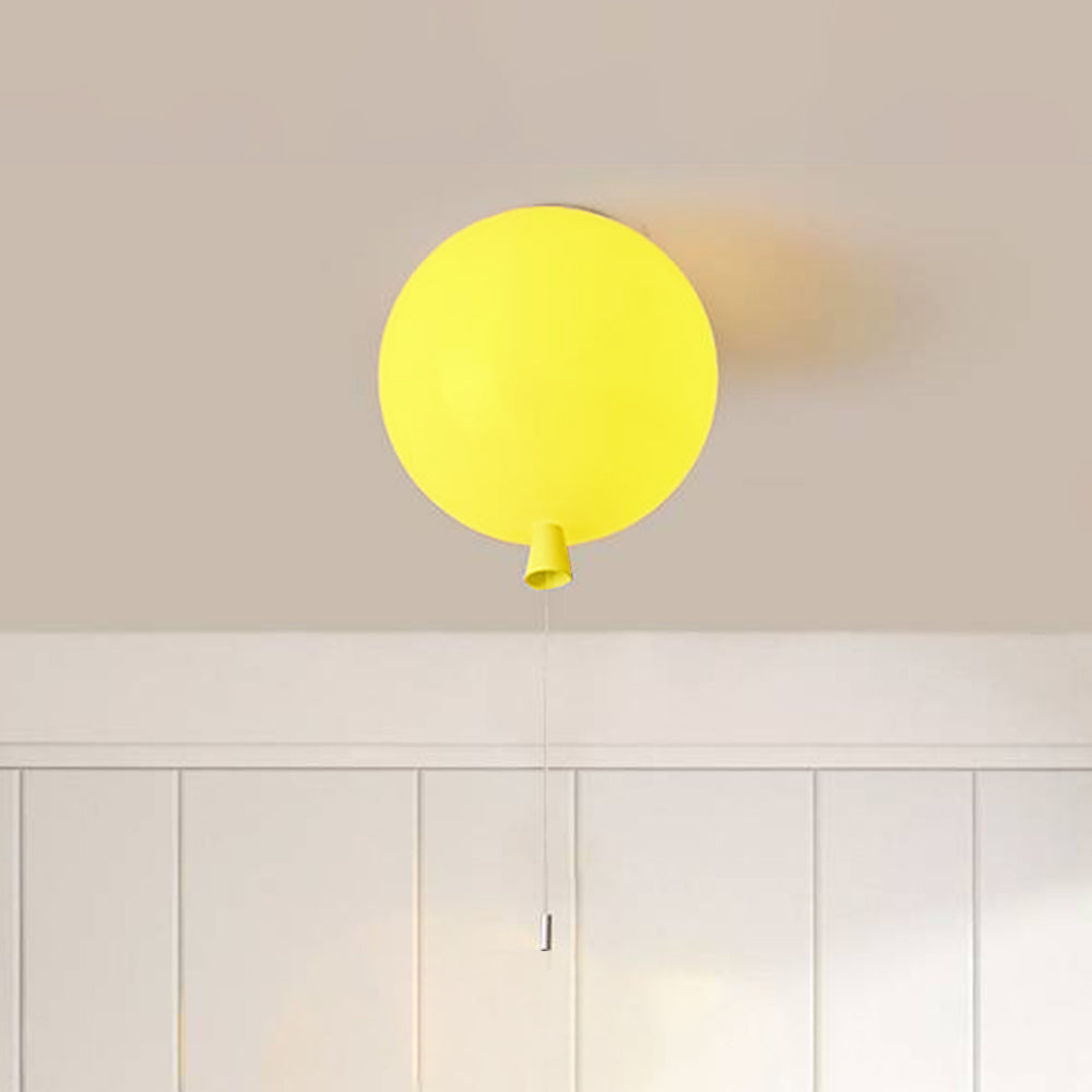 Kompakt Modern LED Ballong Taklampa – AuraLite