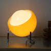 Retro Glas Bordslampa - Atmosfärisk Nordisk Nattbelysning