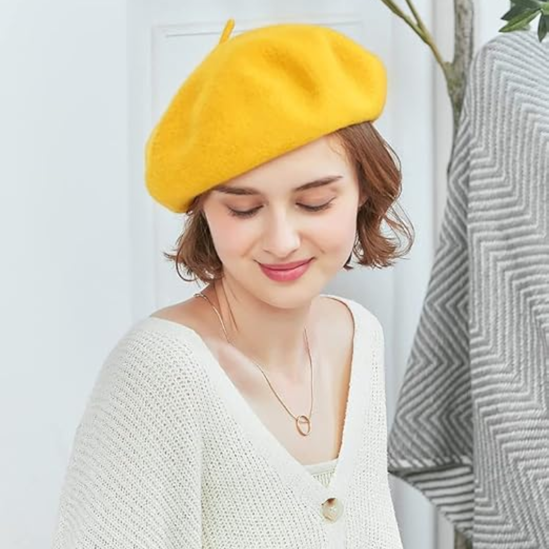 Klassisk Fransk Ullberet – Evelyne