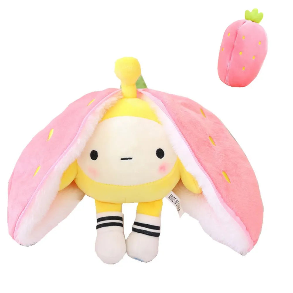 Transformera Plush Toys till Frukt - BerryBunny