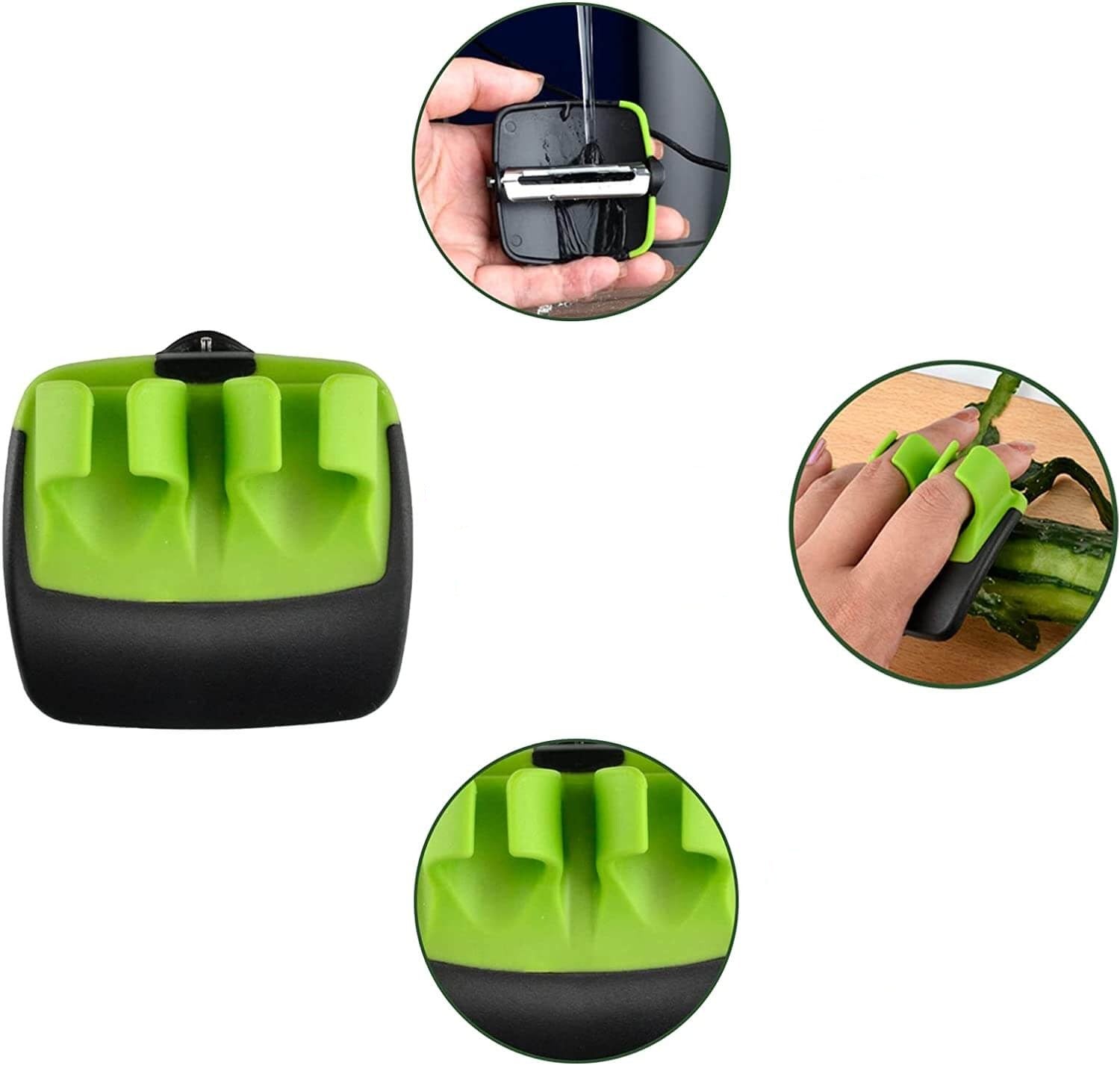 Skyddande Grönsaksskalare – FingerGuard