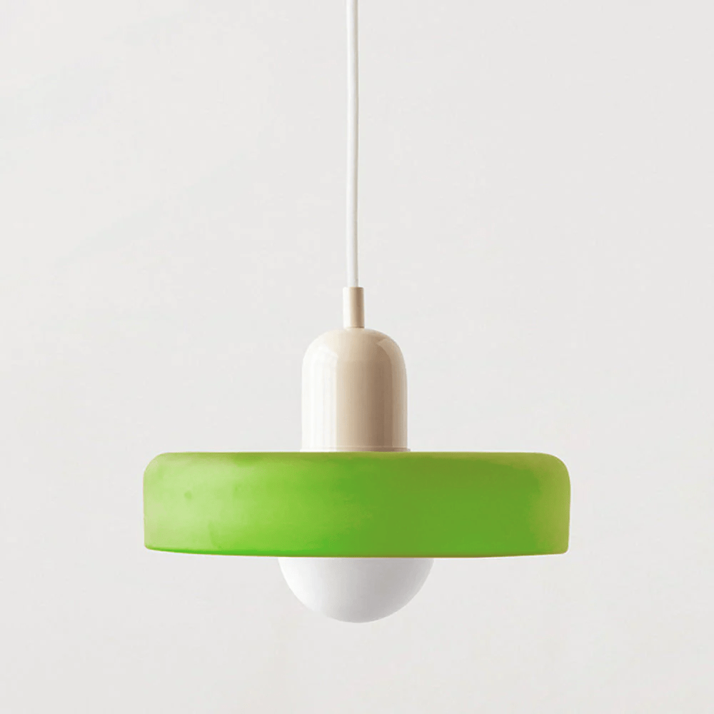 Geometrisk Bauhaus Taklampa i Glas