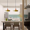 Geometrisk Bauhaus Taklampa i Glas