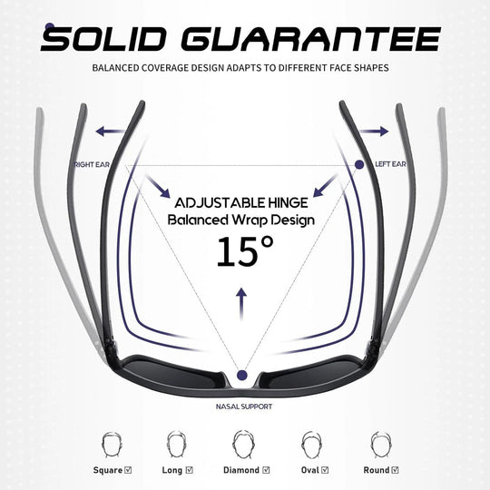 Polariserade Solglasögon 3-Pack | UV-skydd