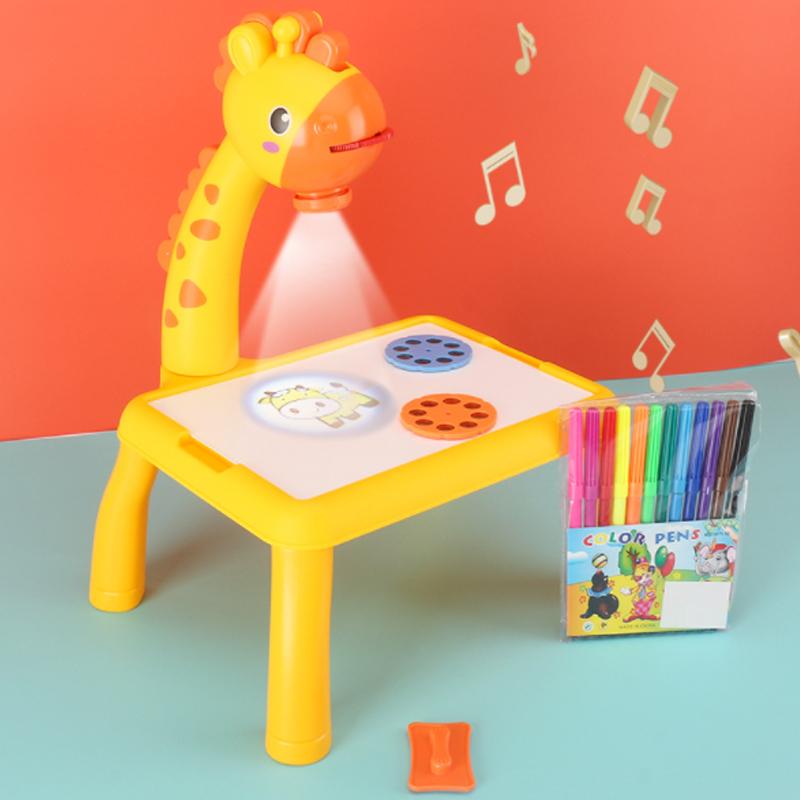 LED Ritprojektor med Musik för Kreativa Barn – ArtBuddy