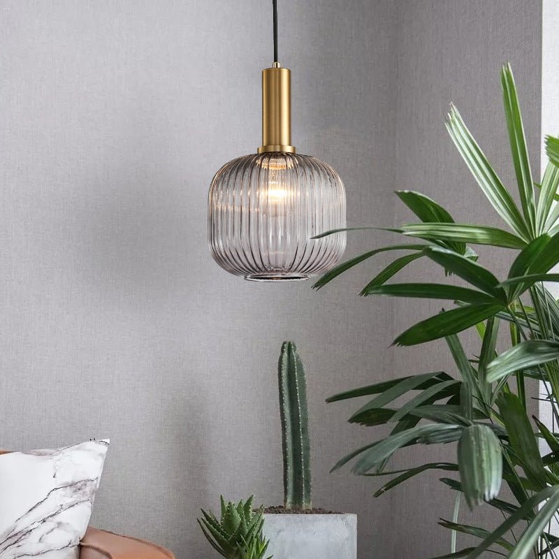 Retro Glas Pendellampa – ColorVibe