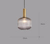 Retro Glas Pendellampa – ColorVibe