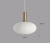 Retro Glas Pendellampa – ColorVibe