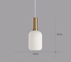Retro Glas Pendellampa – ColorVibe
