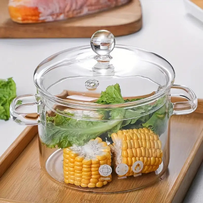 Glas Kokkärl - ClearCook