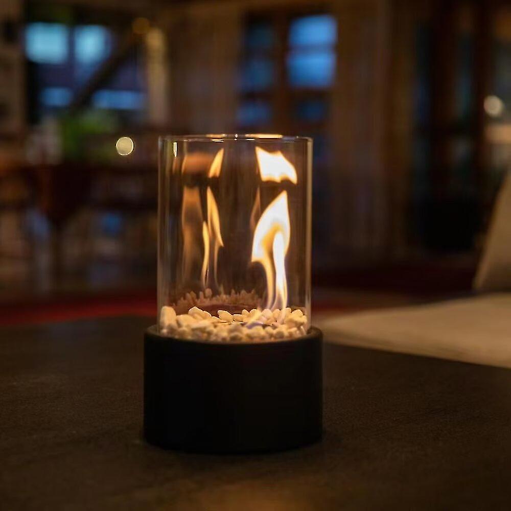 Klassisk Oljelampa med Öppen Flamma - Lumora