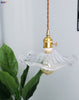 Nordisk Design LED Hänglampa | Färgglad Glas- och Kopparbelysning för Sovrum, Vardagsrum & Barer