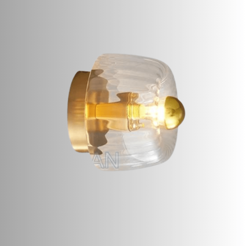 Skandinavisk Bauhaus Vägglampa - Nordisk Glöd
