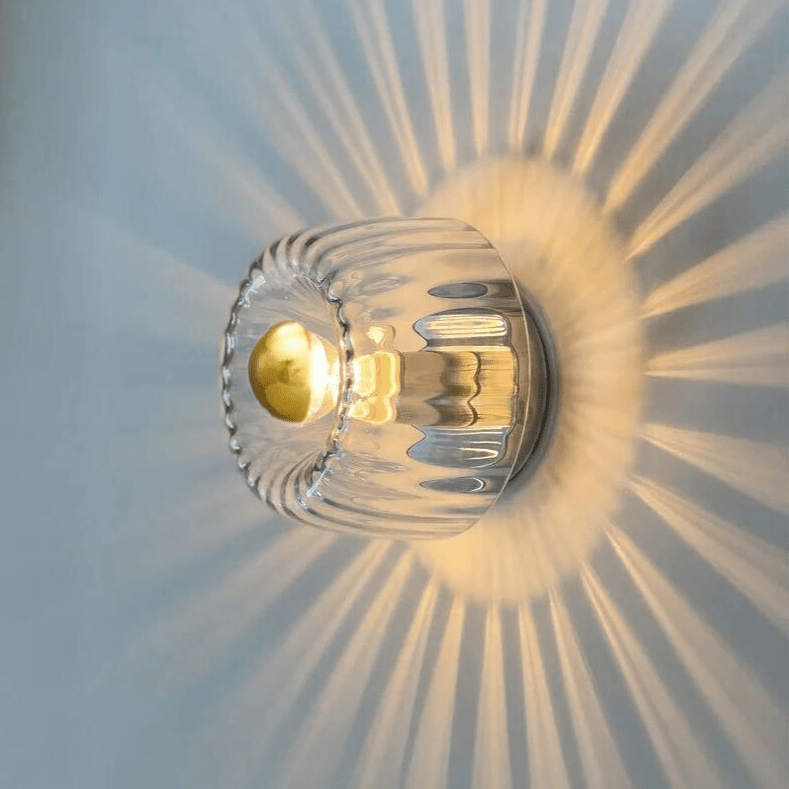 Skandinavisk Bauhaus Vägglampa - Nordisk Glöd