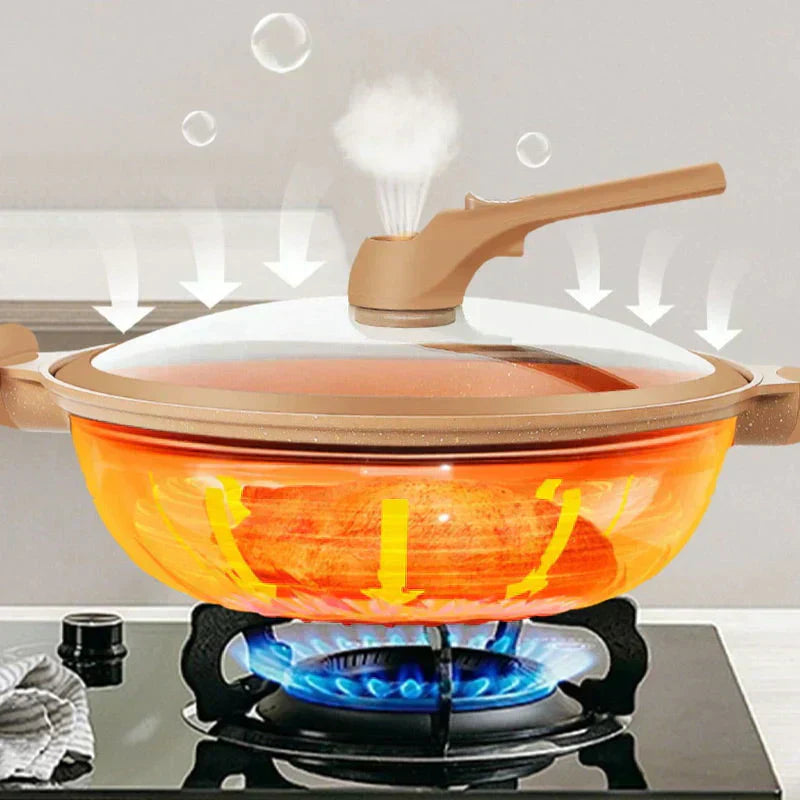 Mångsidig Wokpanna med Non-stick Beläggning - CookFlex
