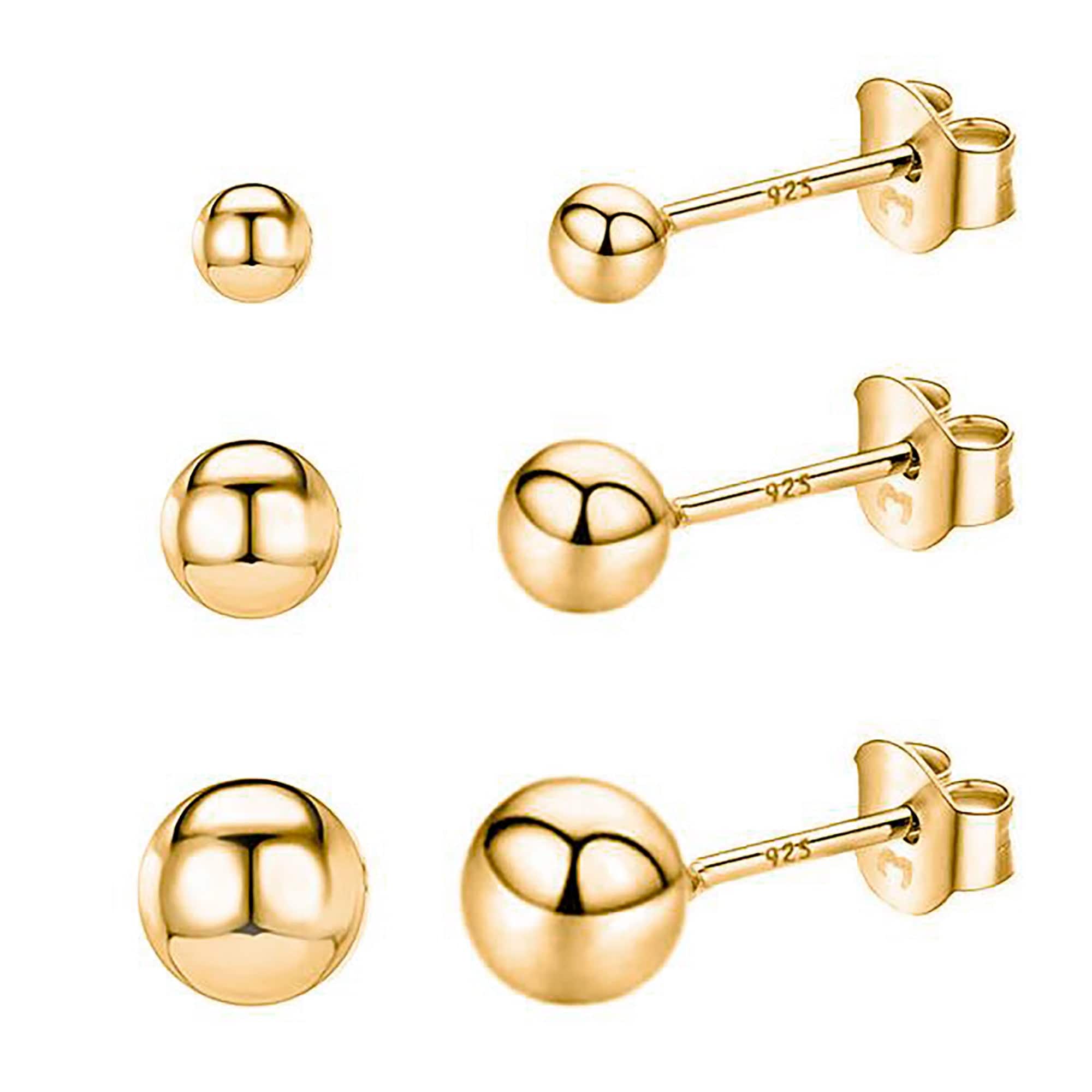 Minimalistiska Stiftörhängen - Lunara