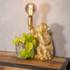 Lyxig Golden Monkey Bordslampa – GoldenChimp