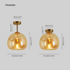 Modern Rund LED Taklampa - Aurelia