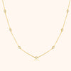 Stilig Zirkoniahalsband – Elara