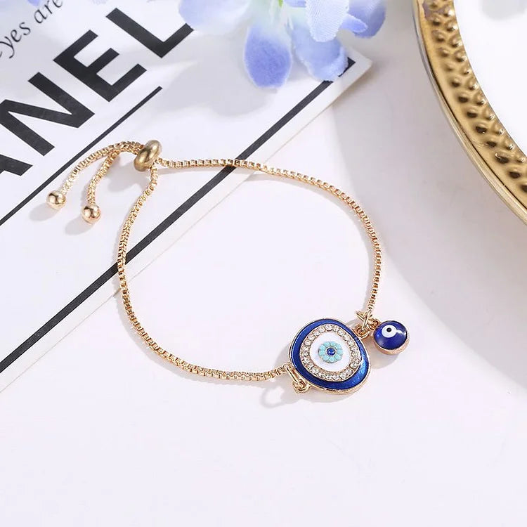 Ondskefullt Öga Armband i Etnisk Stil – Selene
