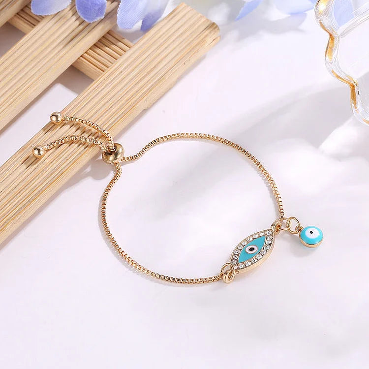 Ondskefullt Öga Armband i Etnisk Stil – Selene